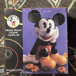 Mickey Mouse Cookie Jar