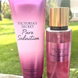 💖 Victoria’s Secret PURE SEDUCTION Set – Fragrance Lotion & Mist 🌸 💖 📍 Pickup Location: 📍 S. Durango & 215 near IKEA  ✨ Price: $16 (firm) – Brand