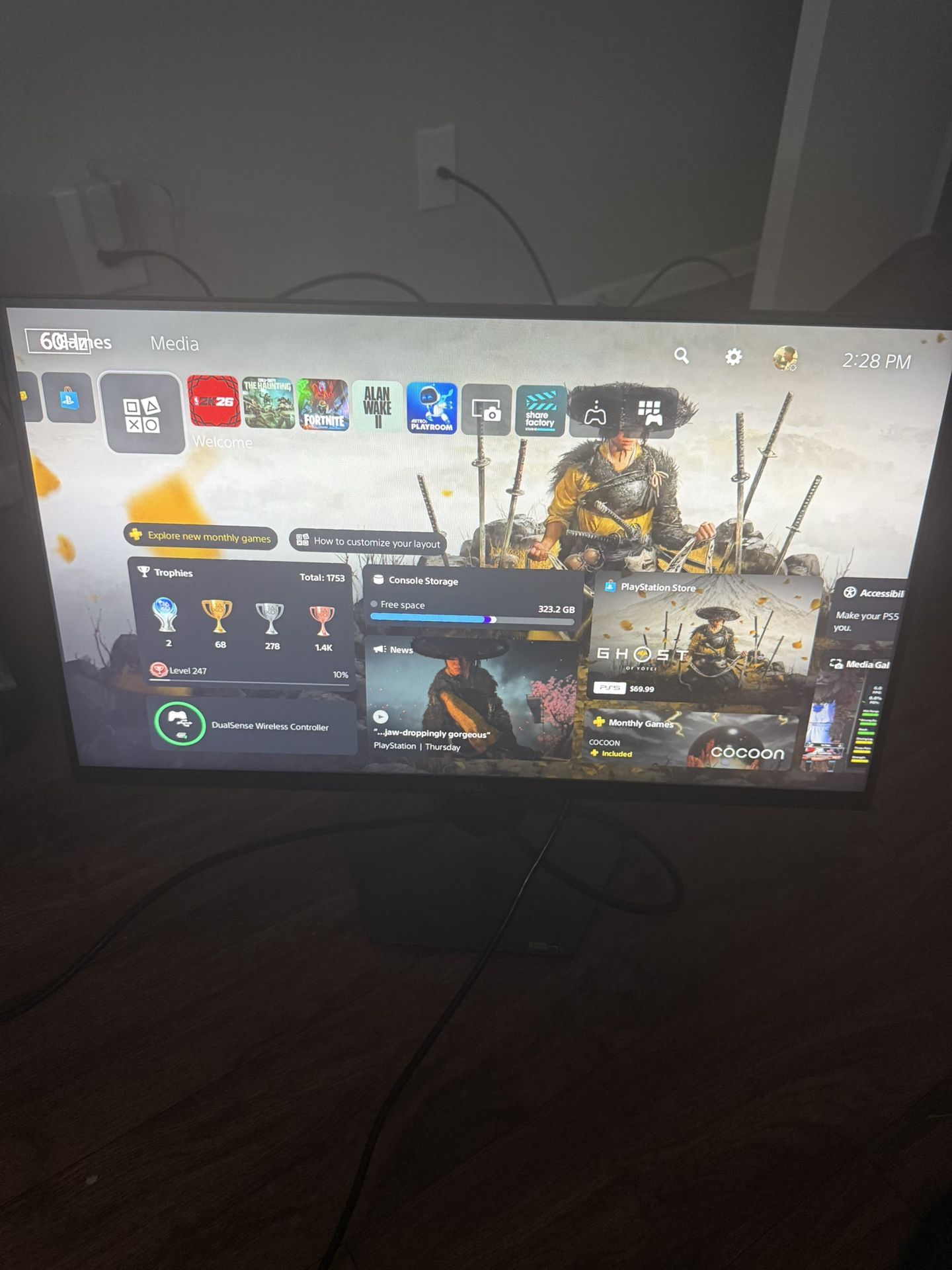 280 HZ Gaming Monitor
