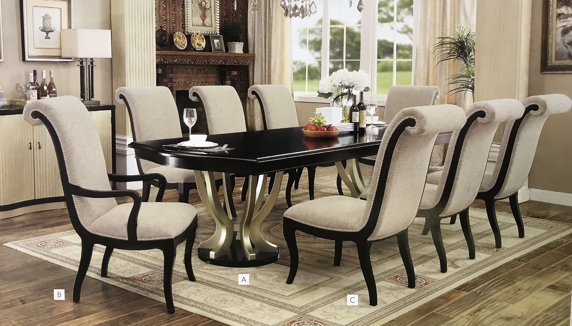 9 Piece Dining Set