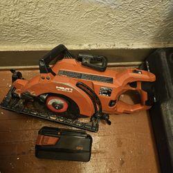 Hilti Cut Saw Tool And Battery 