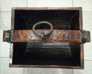 Antique Chinese Rice Bucket
