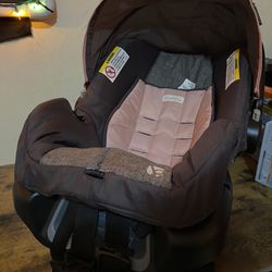 Baby Girl Car Seat With Base For $30