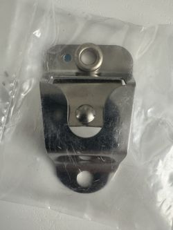 Stainless Steel Boat Hand Radio Button Clip Holder 