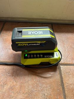 4AH 40 Volt Lithium Battery and Charger