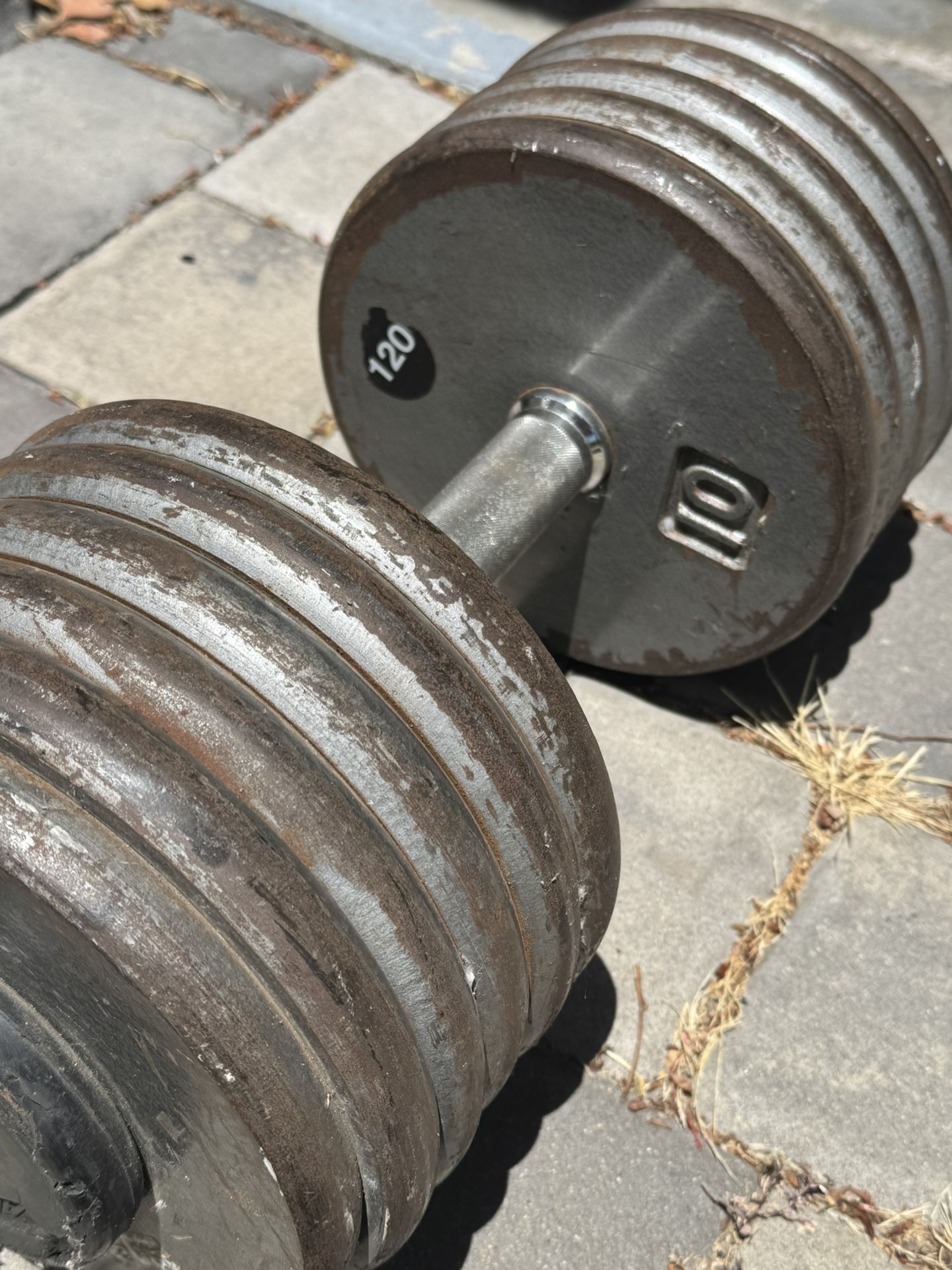 Single 120 Pro Style Dumbbell
