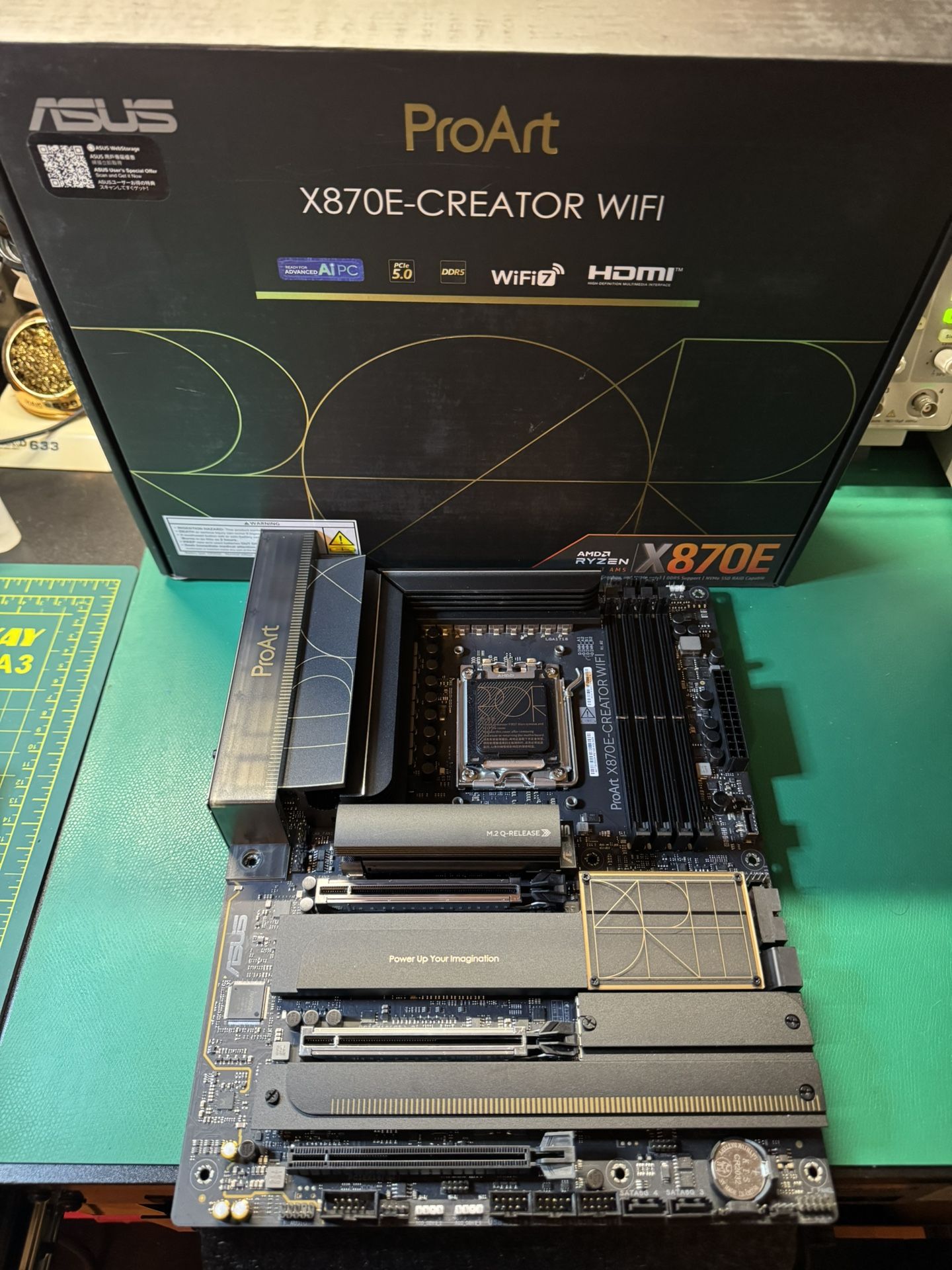 Asus ProArt X870E Creator WiFi Socket AM5 Motherboard