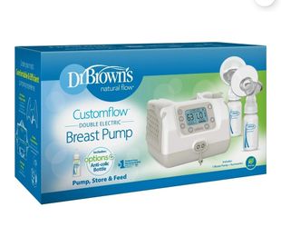 Dr. Brown's Custom Flow Hospital Strength Double Electric Breast Pump with Adjustable Settings