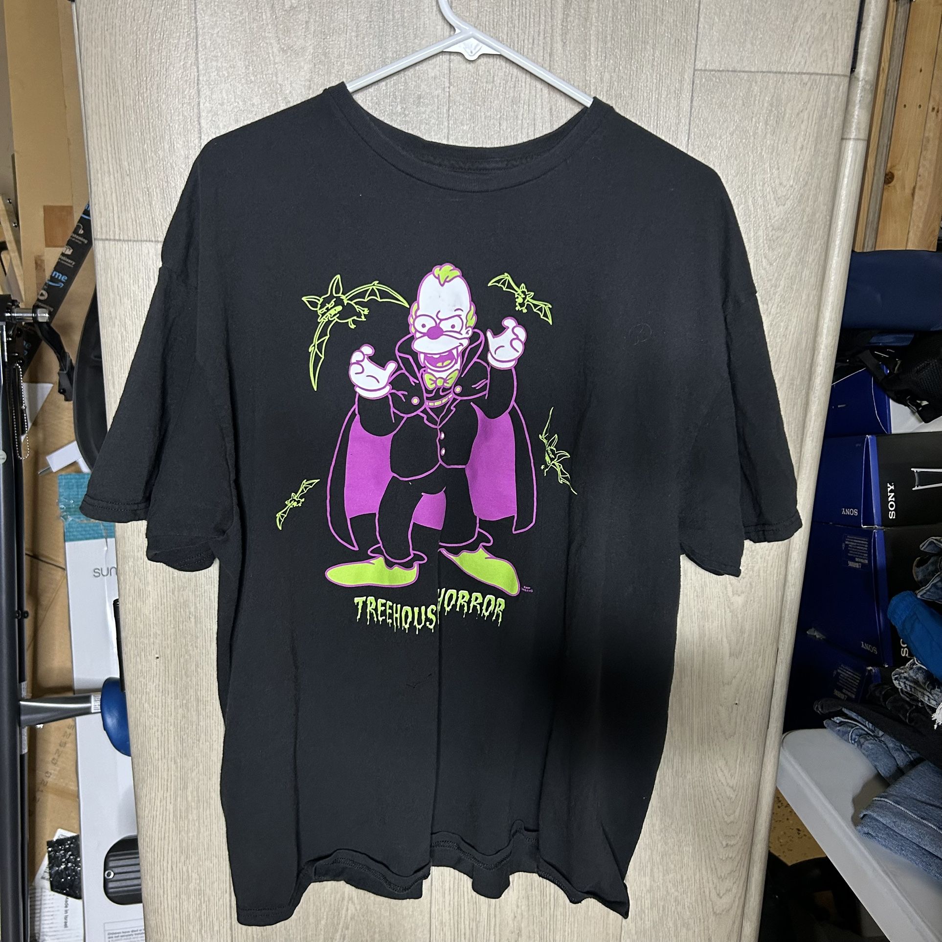 Simpsons Halloween Shirt XXL