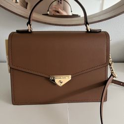 BRAND NEW: Michael Kors Grace Satchel Purse 