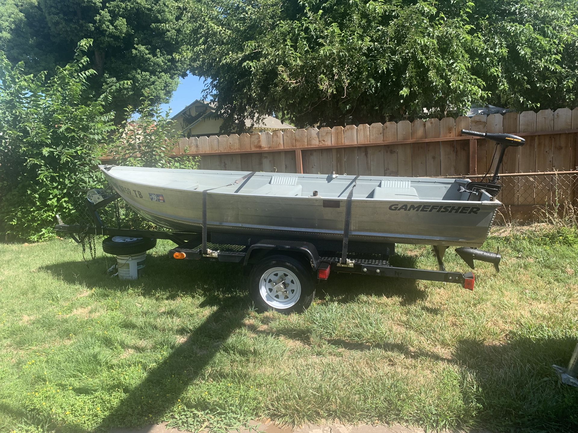 Sears 12ft aluminum V boat