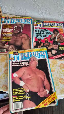 Pro Wrestling Illustrated October 1988 Sting Magazine Ultimate Warrior Hulk