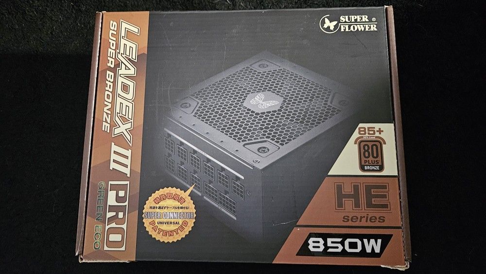 850W PC Gaming Power Supply (PSU)
