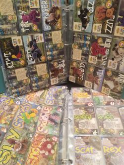 300 Trading Cards Vintage Beanie Babies /Treading Cards