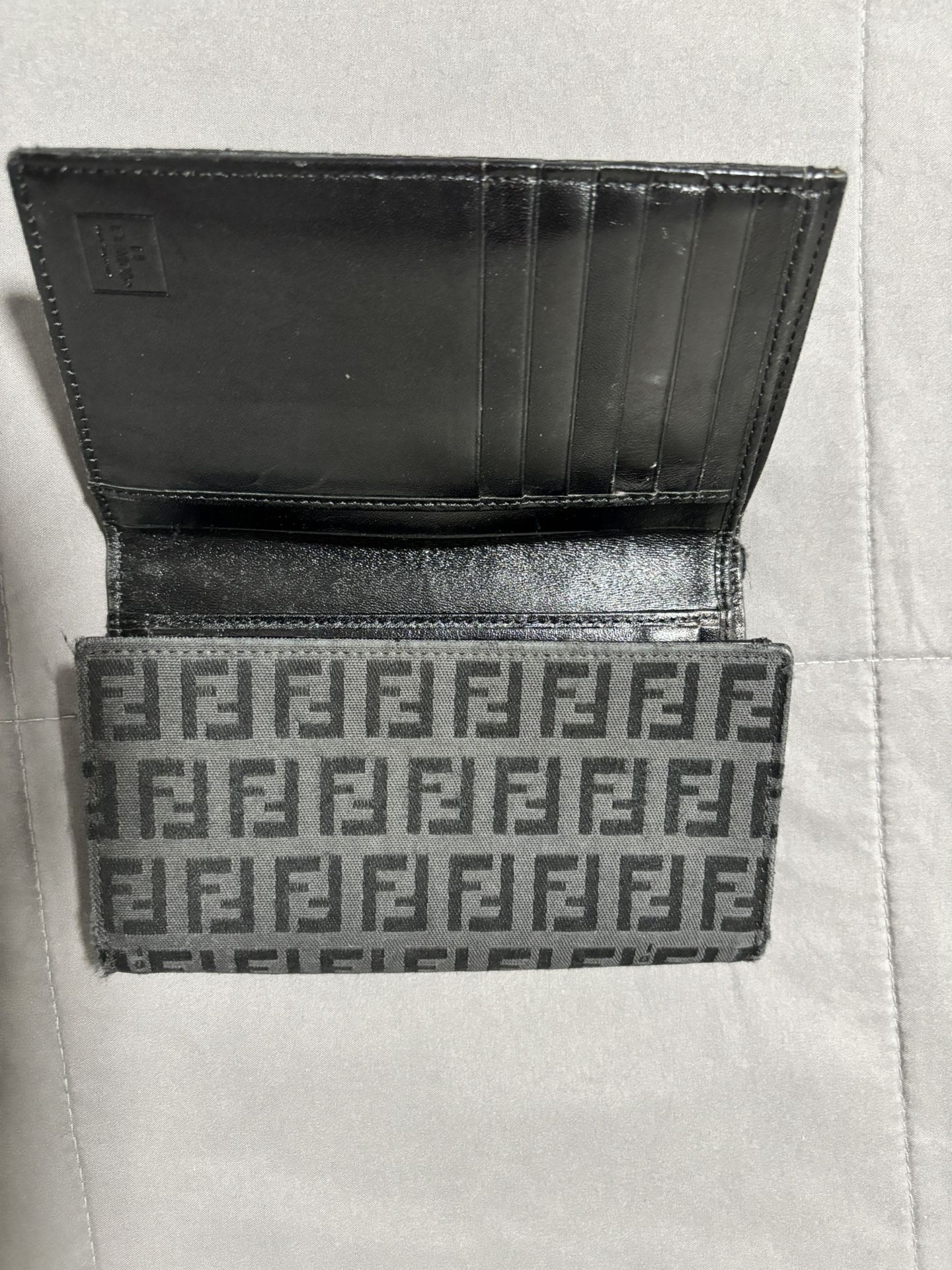 Fendi Black Wallet