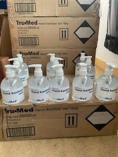 Tru+Med Hand Sanitizer 16 Oz New In Box