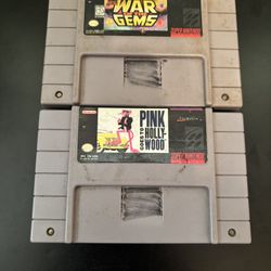 Super Nintendo Game Bundle
