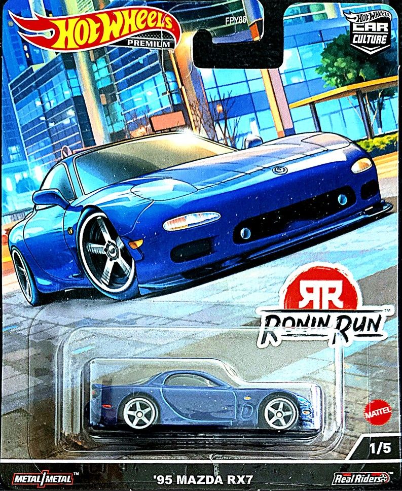 Hot Wheels Ronin Run '95 Mazda RX-7*