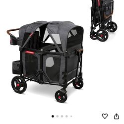 Kids Stroller Wagon 4 Seater