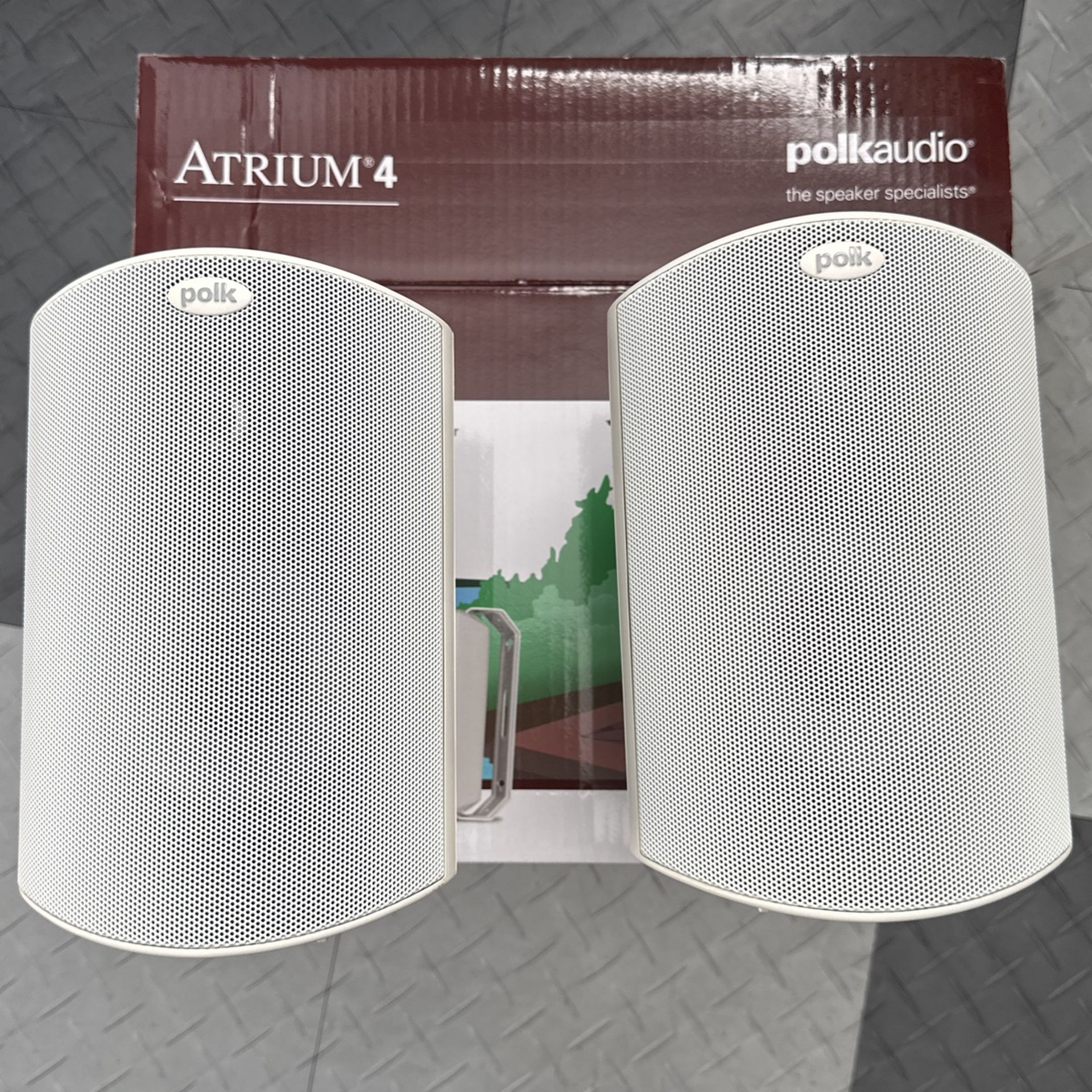 Atrium  4 Outdoor Speakers  $110 Or Mejor Offer 