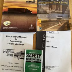 CDL Commercial Drivers Manuel’s  Books  