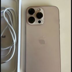 iPhone  16 Pro max
