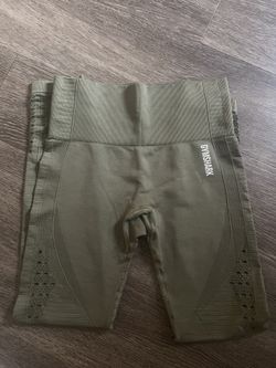 Gymshark Energy+ Seamless Leggings – Olive Green –S-