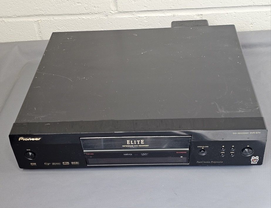 Pioneer Elite DVD Recorder DVR-57H RW Compatible Dolby Digital