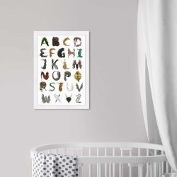 Animal Alphabet Art 