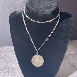 Vintage Aries Pendant Necklace