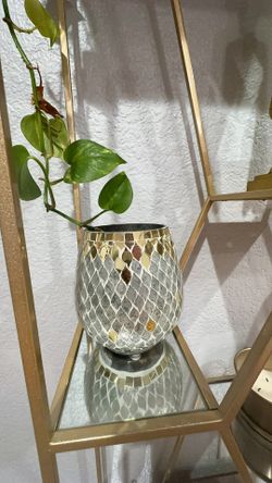 3-piece Vase & Candle Holders Set 