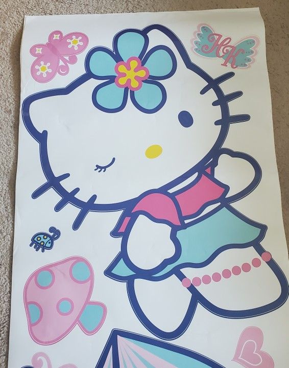 Sanrio Hello Kitty Wall Decals Stickers