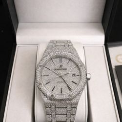Ap Moissanite Watch Gra Paper 