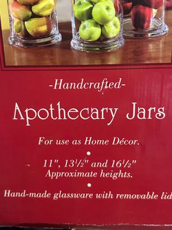 Apothecary Extra Large Jars
