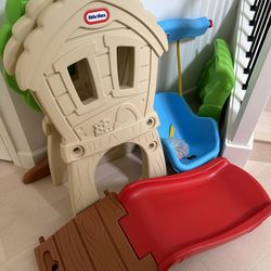 Little Tikes Swing And Slide Set