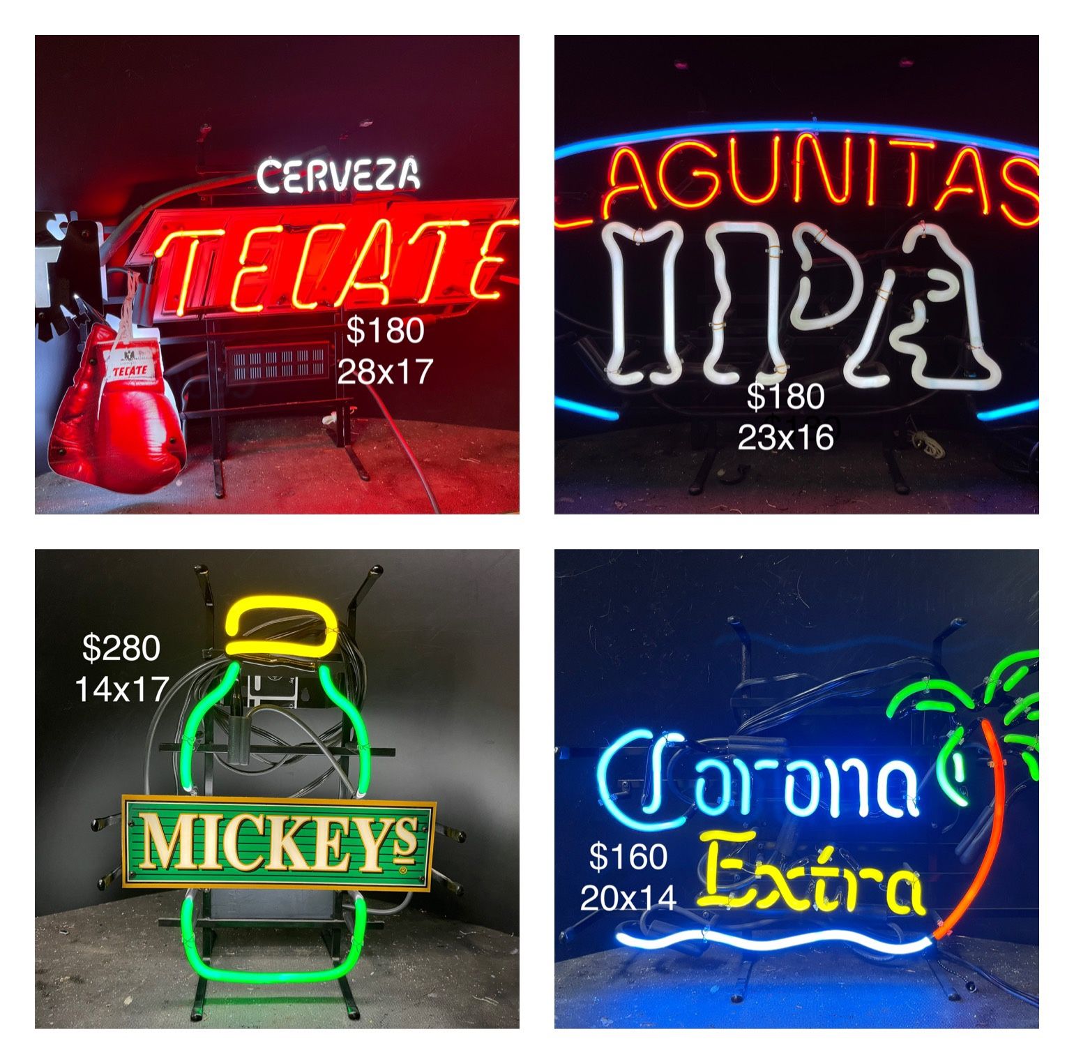80+ Neon Signs and more for sale!
