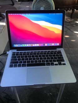 13” MacBook Pro retina 128gb SSD 8gb Ram ( bad battery working good with charger)