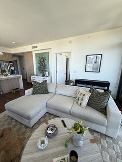 West Elm Chaise Sectional Sofa | 104” | Super Comfortable