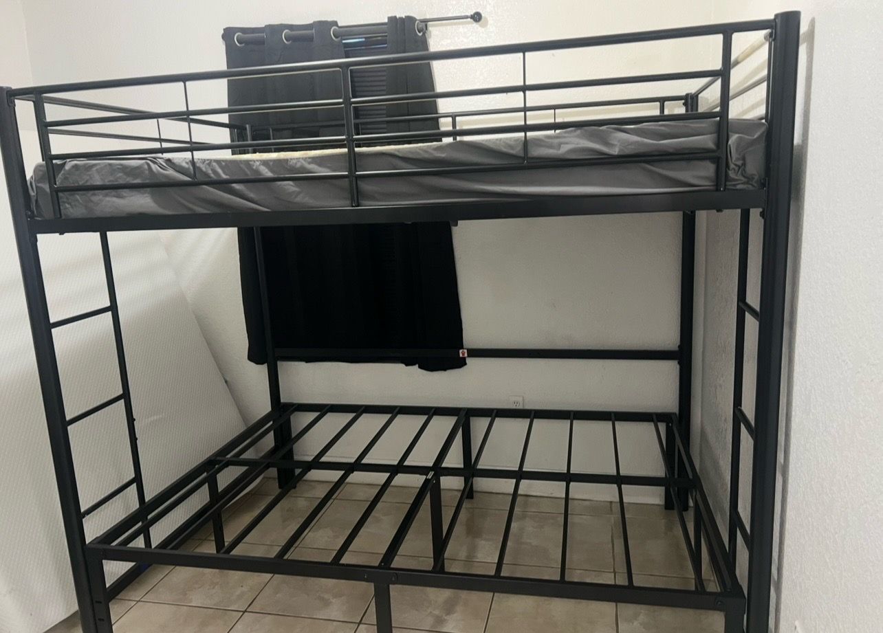 Full over full bunk bed
