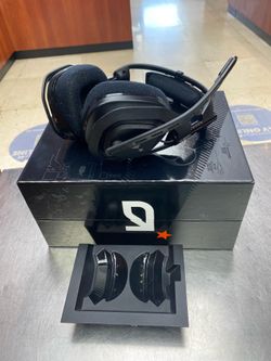 Logitech G ASTRO A50 X wireless gaming headset and base station.