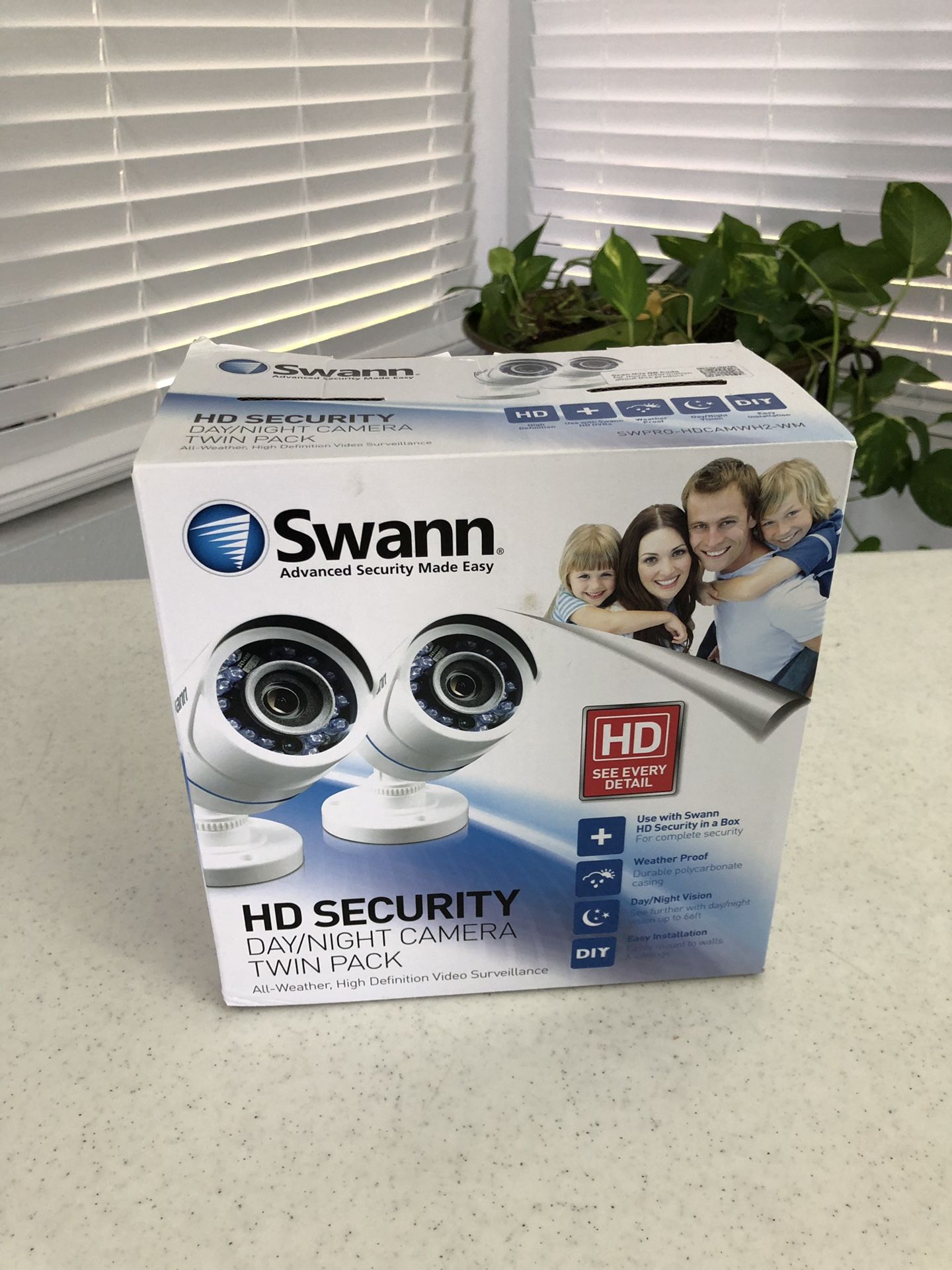 Swan HD Security Twin Pack Camera