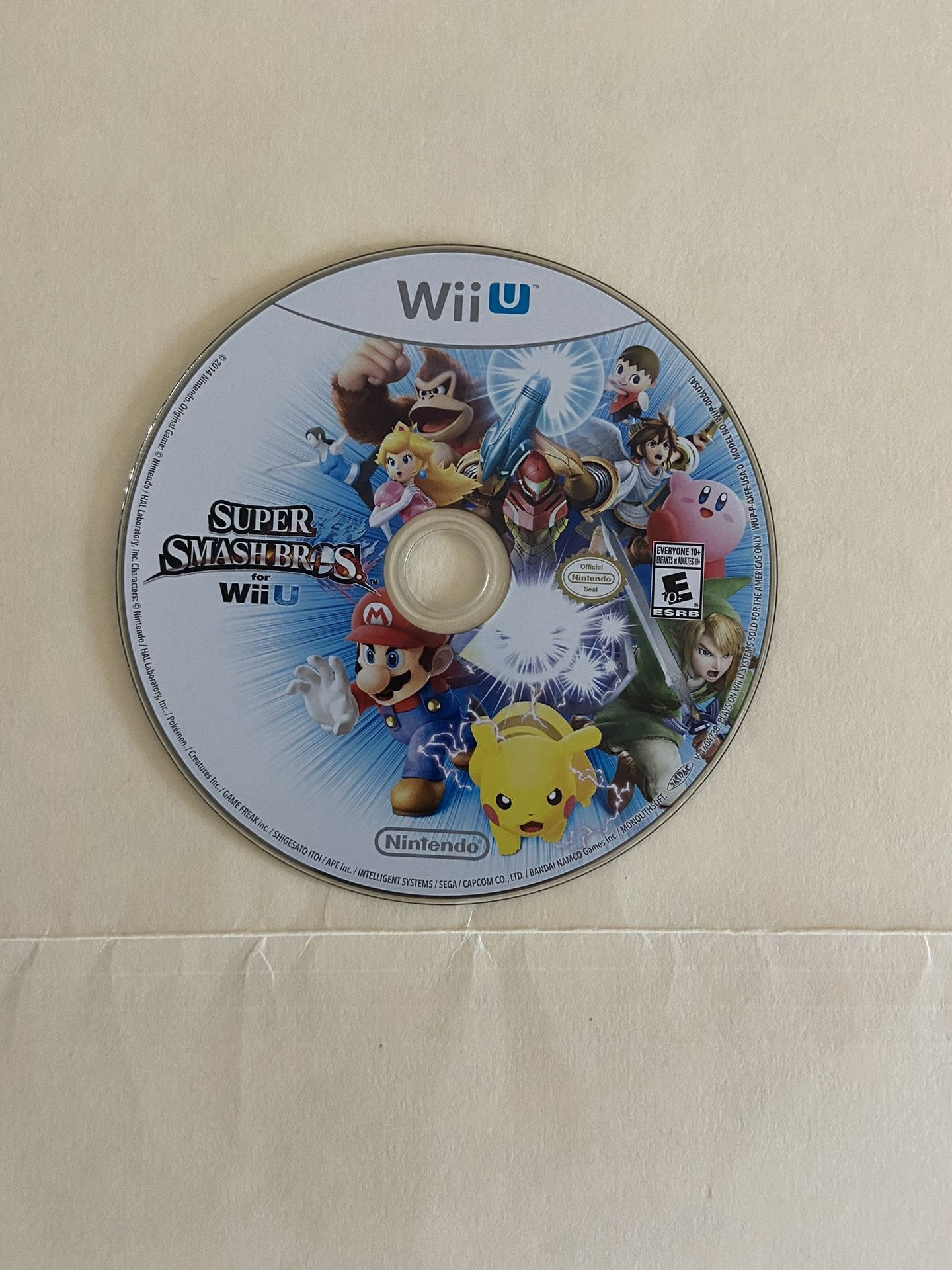 Super Smash Bros Wii U for Nintendo Wii U Game