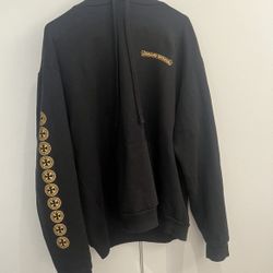 Chrome Hearts Yellow Cross Hoodie 