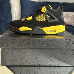 Air Jordan 4 Yellow Thunder 11men
