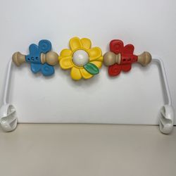 BABYBJORN Wooden Toy Bar Toybar for Bouncer  Baby Bjorn Flying Friends Colorful