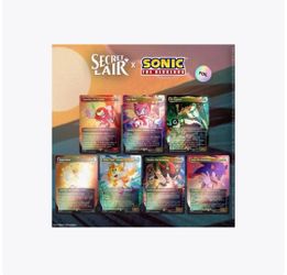 MTG: Secret Lair x Sonic the Hedgehog Superdrop: Friends & Foes (Rainbow Foil) *FACTORY SEALED*