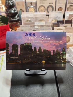 2008 Philadelphia US Mint Uncirculated Coin Set