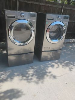 Washer and dryer