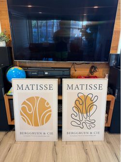 Framed modern canvas print ($40-$65)