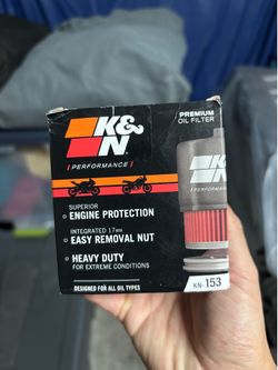 K&N Oil Filter - KN-153